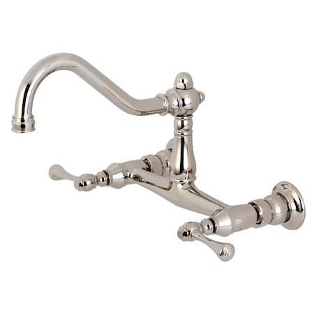 Vintage KS3246BL 8-Inch Center Wall Mount Bathroom Faucet KS3246BL